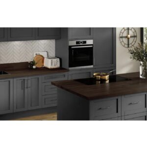 Alternative view of Solid Wood Black Stained Oak