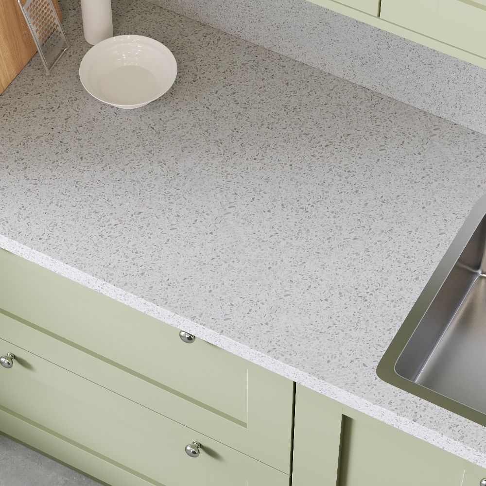 Lunar Quartzstone Laminate Worktop - Image 2