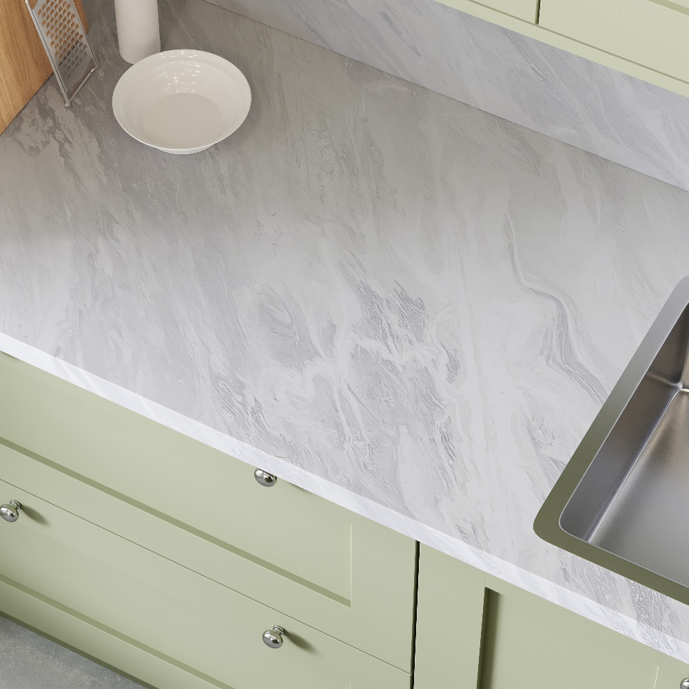 Sirocco Marble Laminate Worktop - Image 2