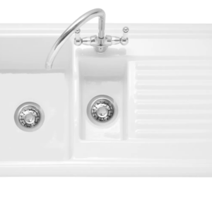 Alternative view of White Ceramic 1.5 Bowl Sink