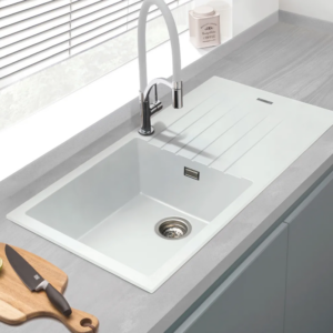 Alternative view of White Granite 1.0 Bowl Sink